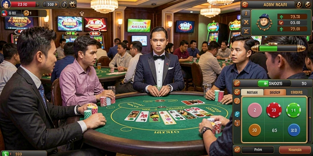 goto77 - Momen seru saat bermain dengan teman-teman secara multiplayer.