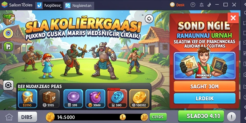 ledakgg - Tangkapan layar menunjukkan mode multiplayer yang seru dan kompetitif.